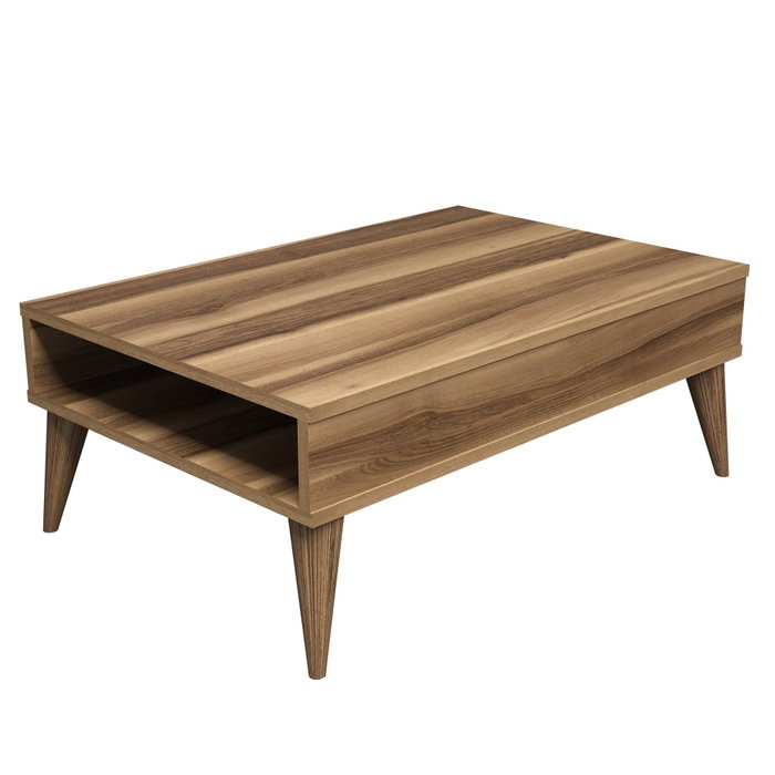 Hanah Home Mesa de Centro Best - Walnut Hanah Home Mesa de Centro Best - Walnut